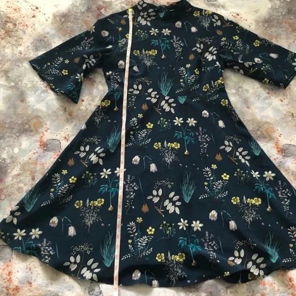 Molley Bracken | Blue Floral A-Line Dress 💙 - Picture 9 of 12